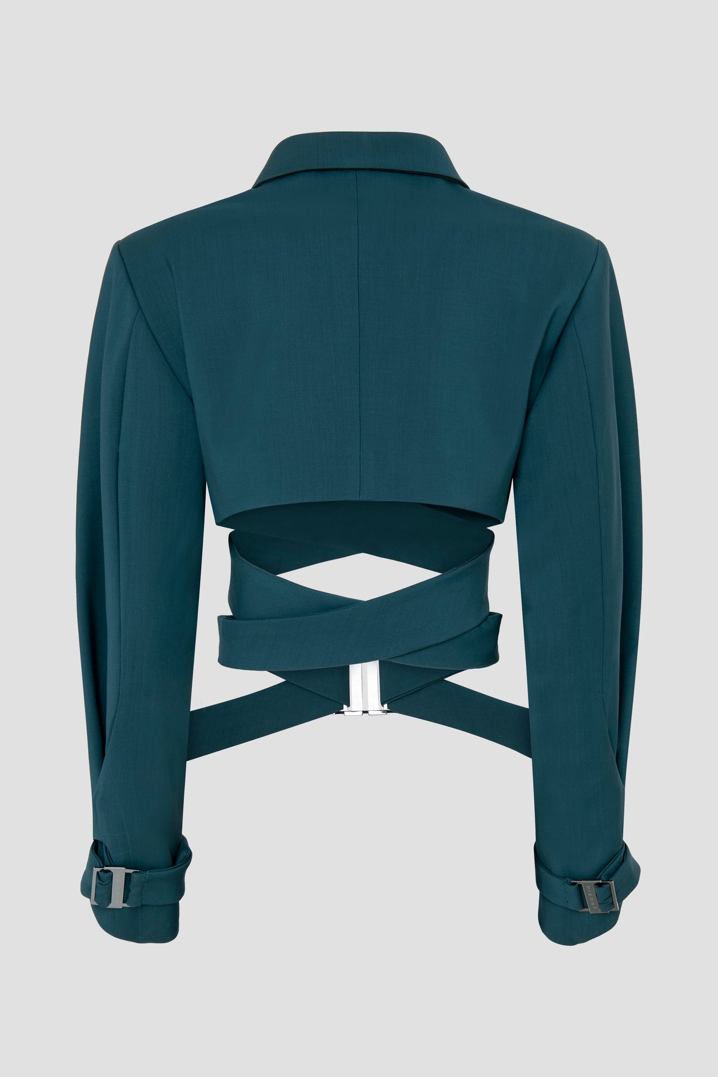 Blazer de llana de doble cara