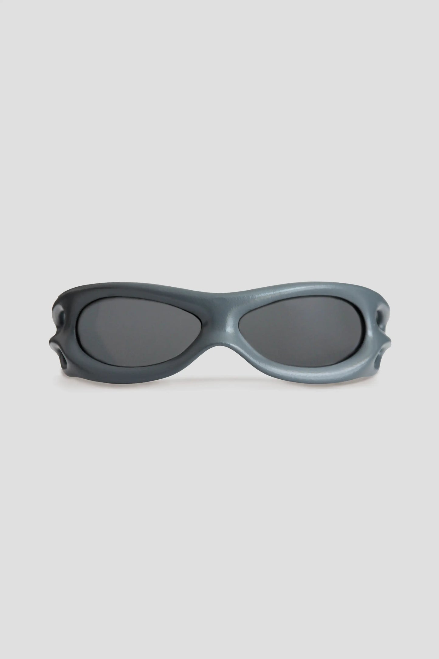 NOBUO 3D Printed Sunglasses Smoke Grey