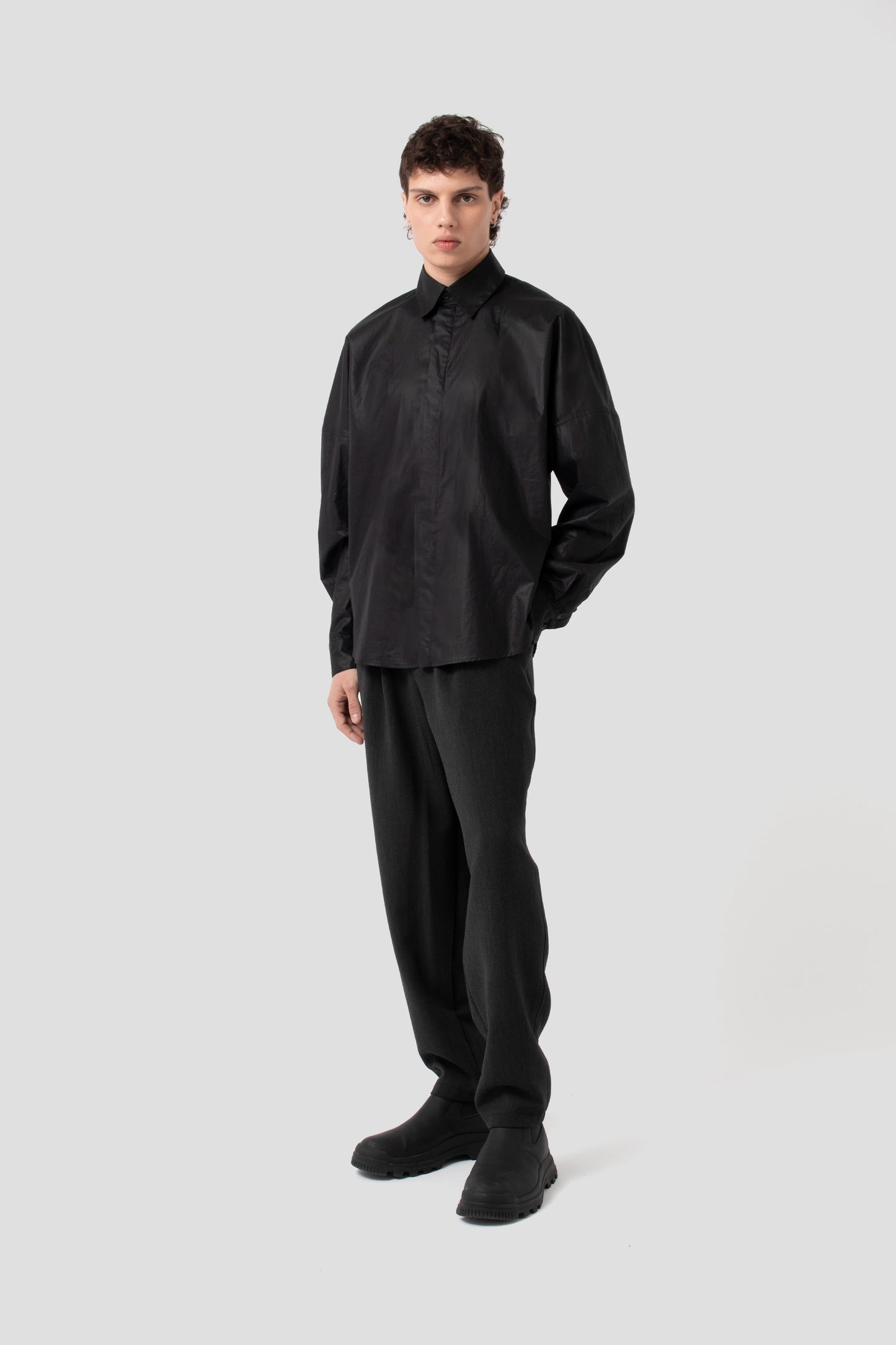 JNORIG Sphynx Black Long-Sleeved Shirt