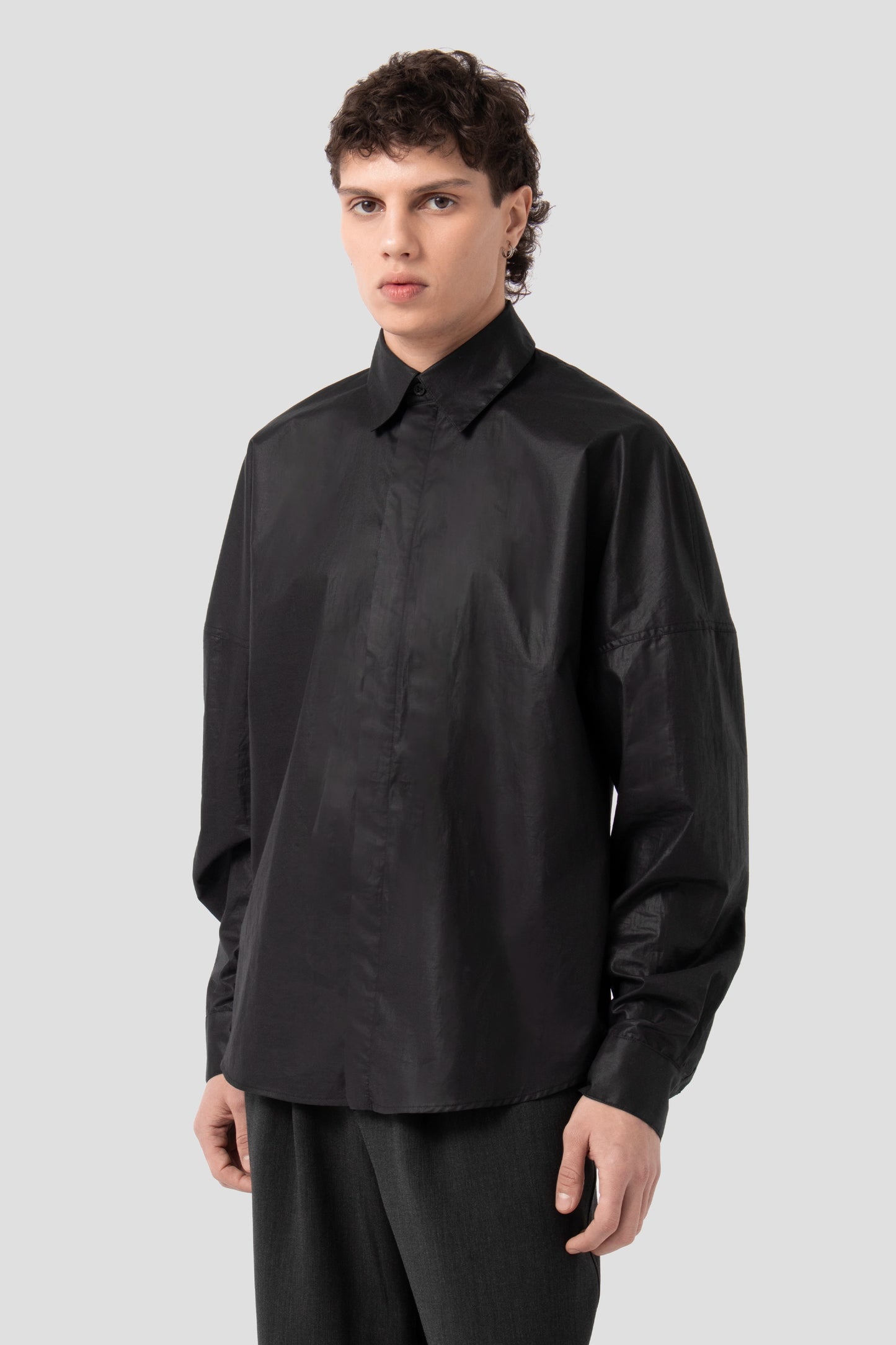 JNORIG Sphynx Black Long-Sleeved Shir