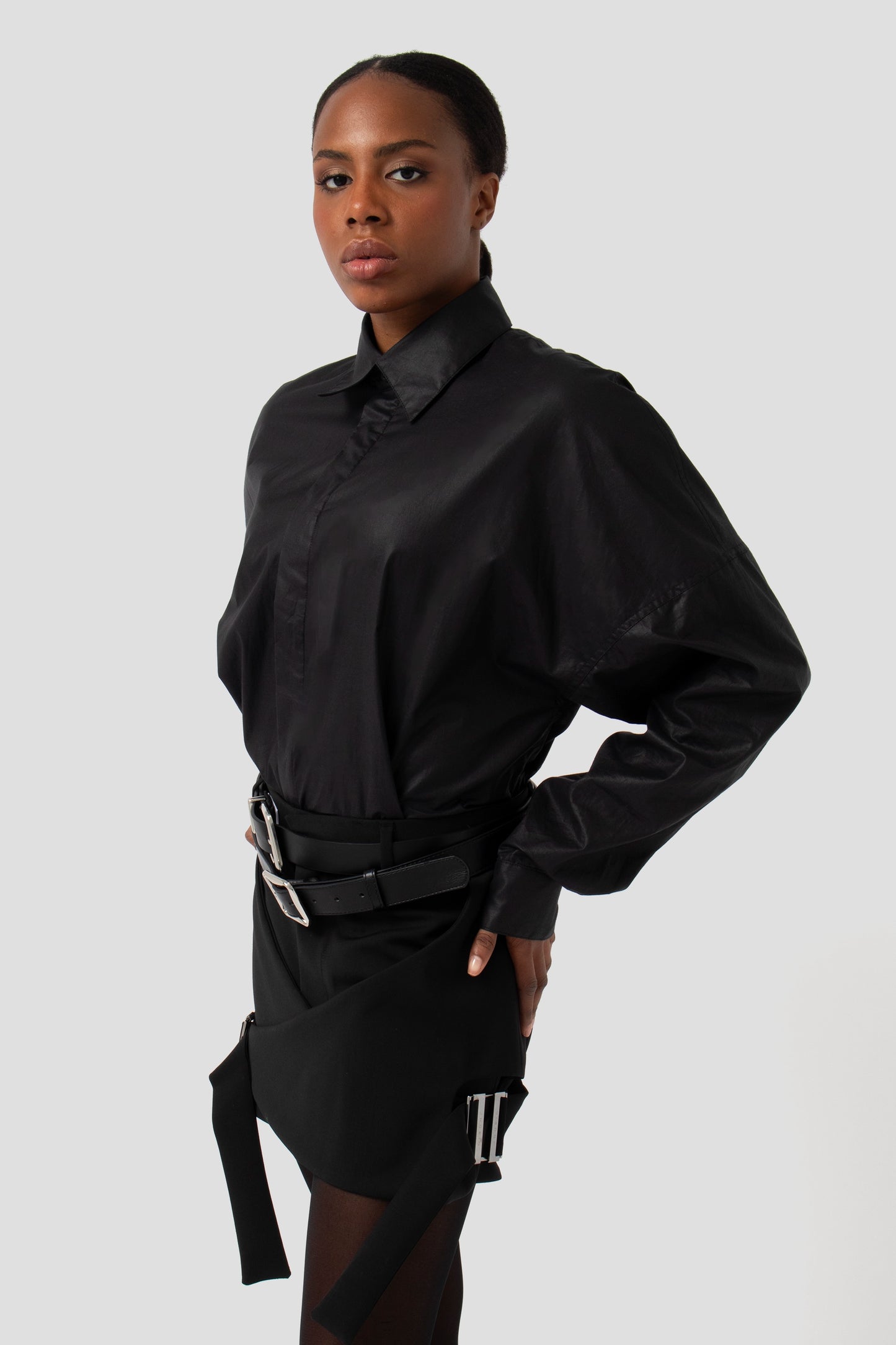 JNORIG Sphynx Black Long-Sleeved Shirt