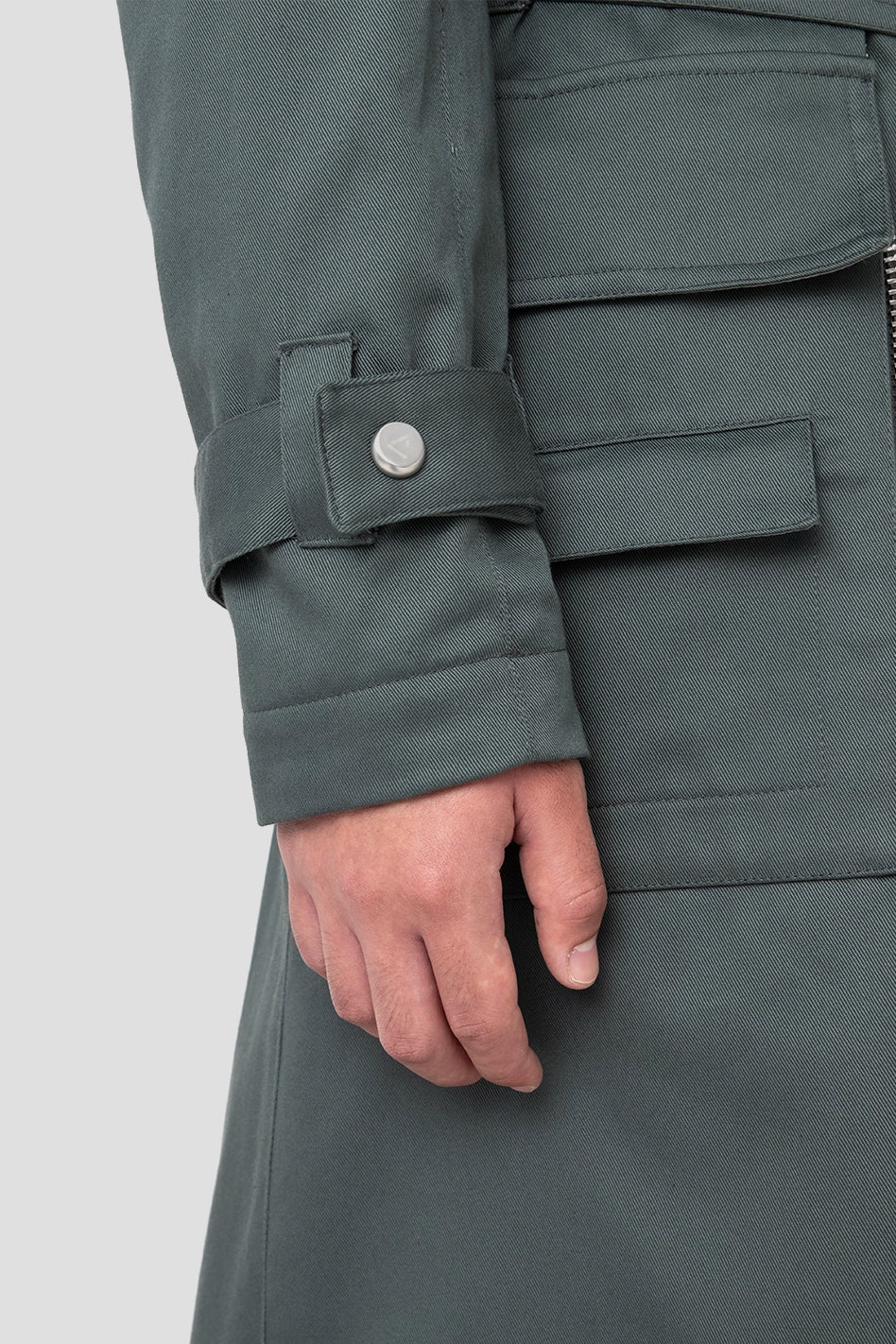 Trench Coat With Detachable Vest